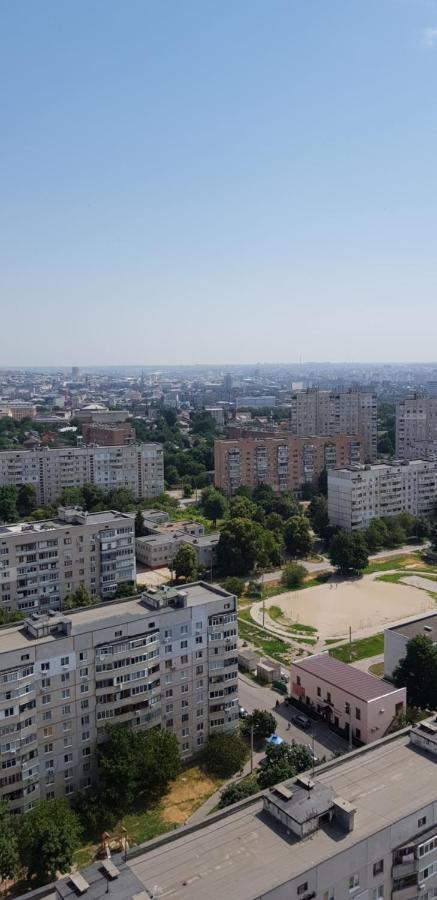 Панарамный Вид 25 Этаж В Бизнесс - Классе ハルキウ エクステリア 写真